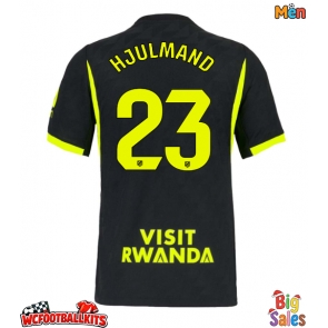 Atletico Madrid Morten Hjulmand #23 Replica Away Stadium Shirt 2026-27 Short Sleeve